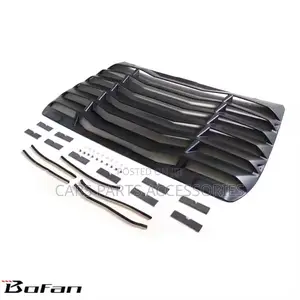 Steel Car Bumper Rear Window Louvre for Honda Civic 2016 to 2022