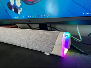 White Dolby Atmose Sounbar