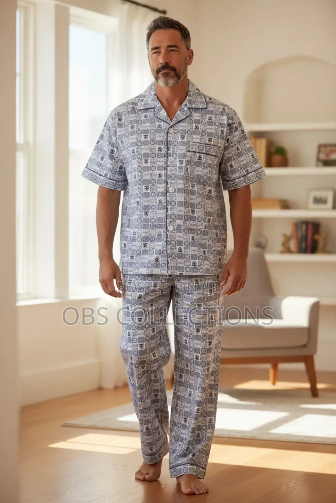 Short Sleeved Cotton Pyjamas