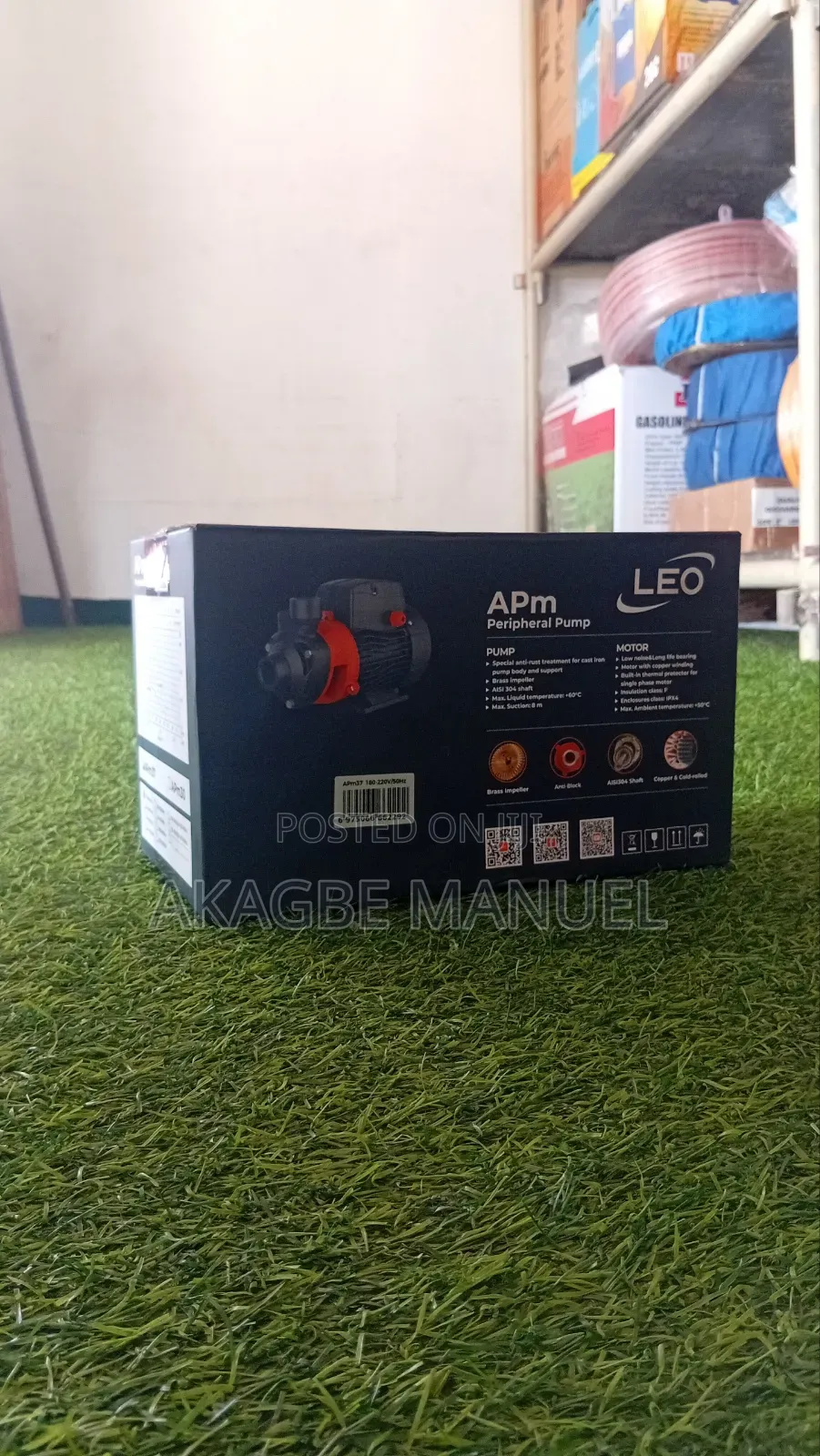 Leo Water Pump With Booster