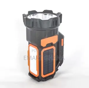 1600lm Solar Rechargeable Big Led Camping Search Light