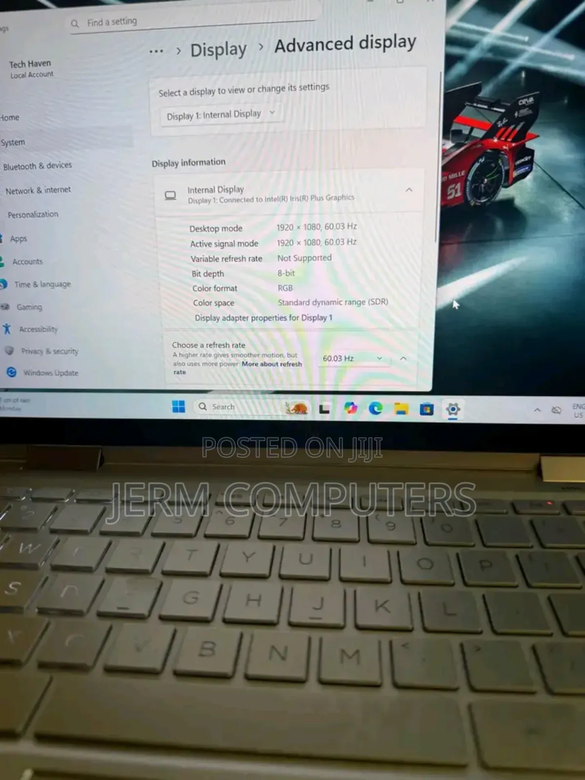 New Laptop HP Spectra 13 16GB Intel Core i7 SSD 512GB