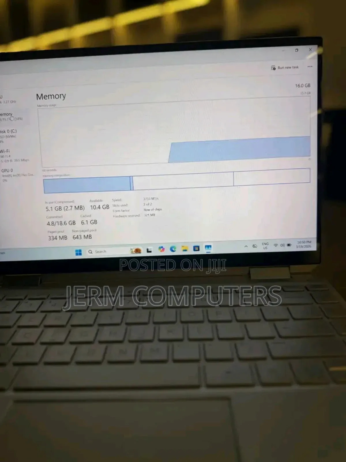New Laptop HP Spectra 13 16GB Intel Core i7 SSD 512GB
