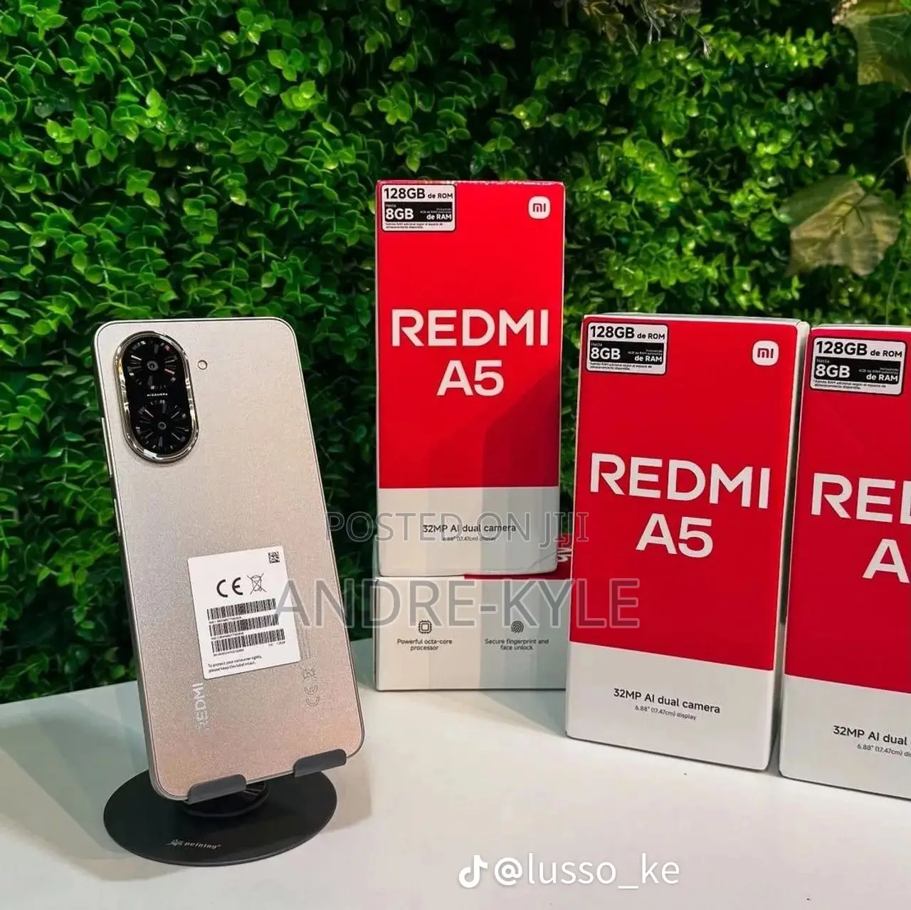 New Xiaomi Redmi A5 4G 128 GB Black
