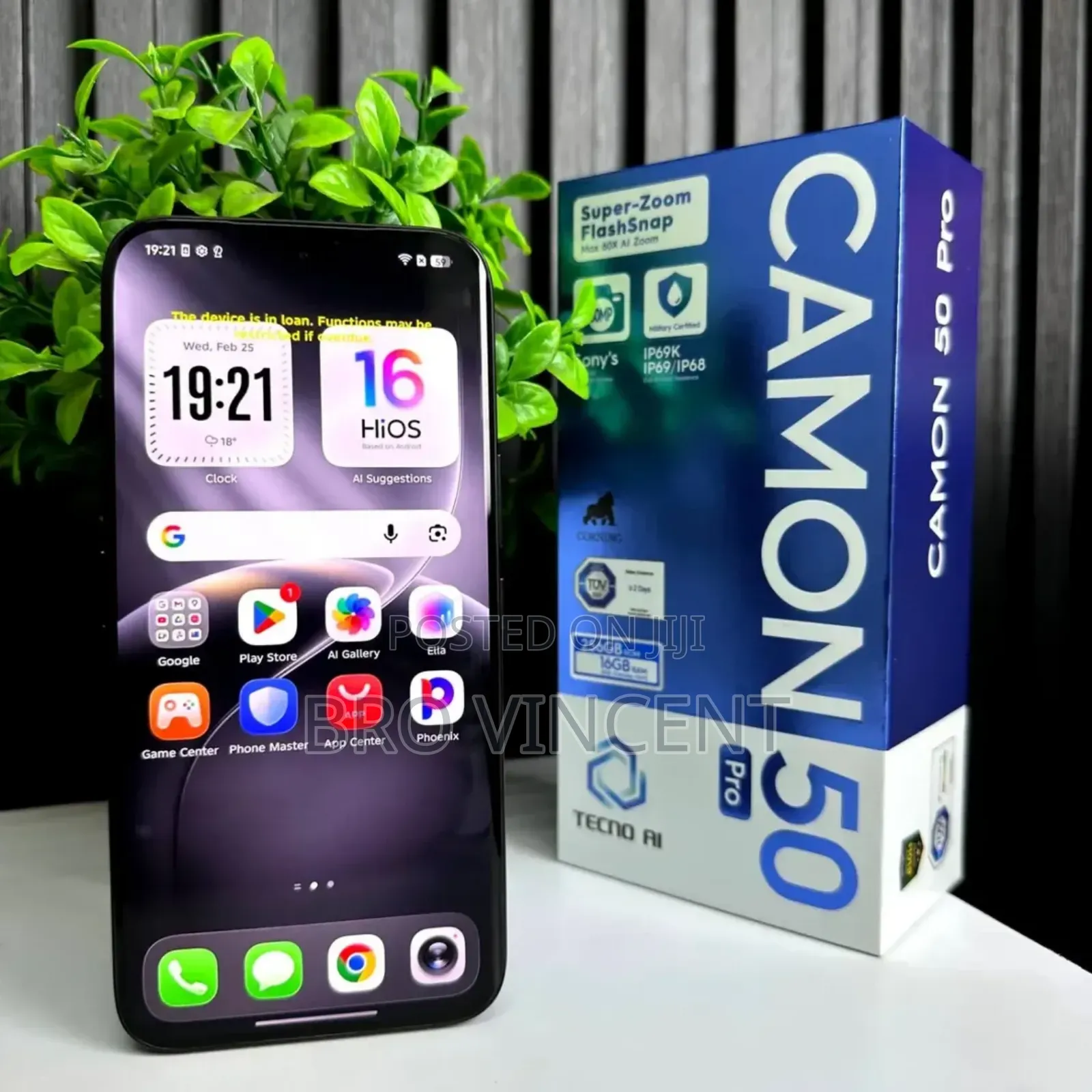 New Tecno Camon 50 Pro 256 GB Black