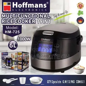 6l Hoffman Multifunctional Rice Cooker (19 In1)