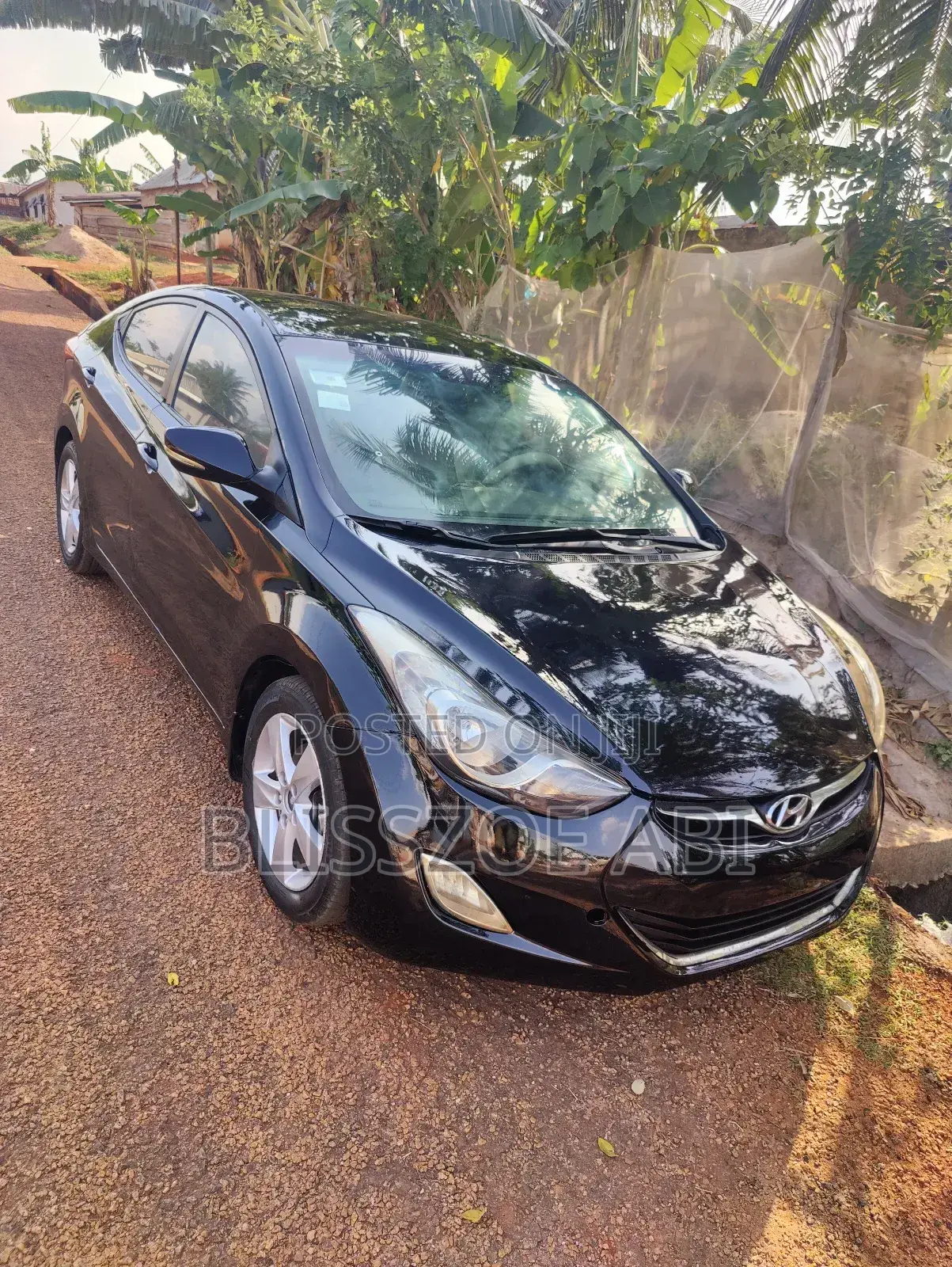 Hyundai Elantra 2013 Black