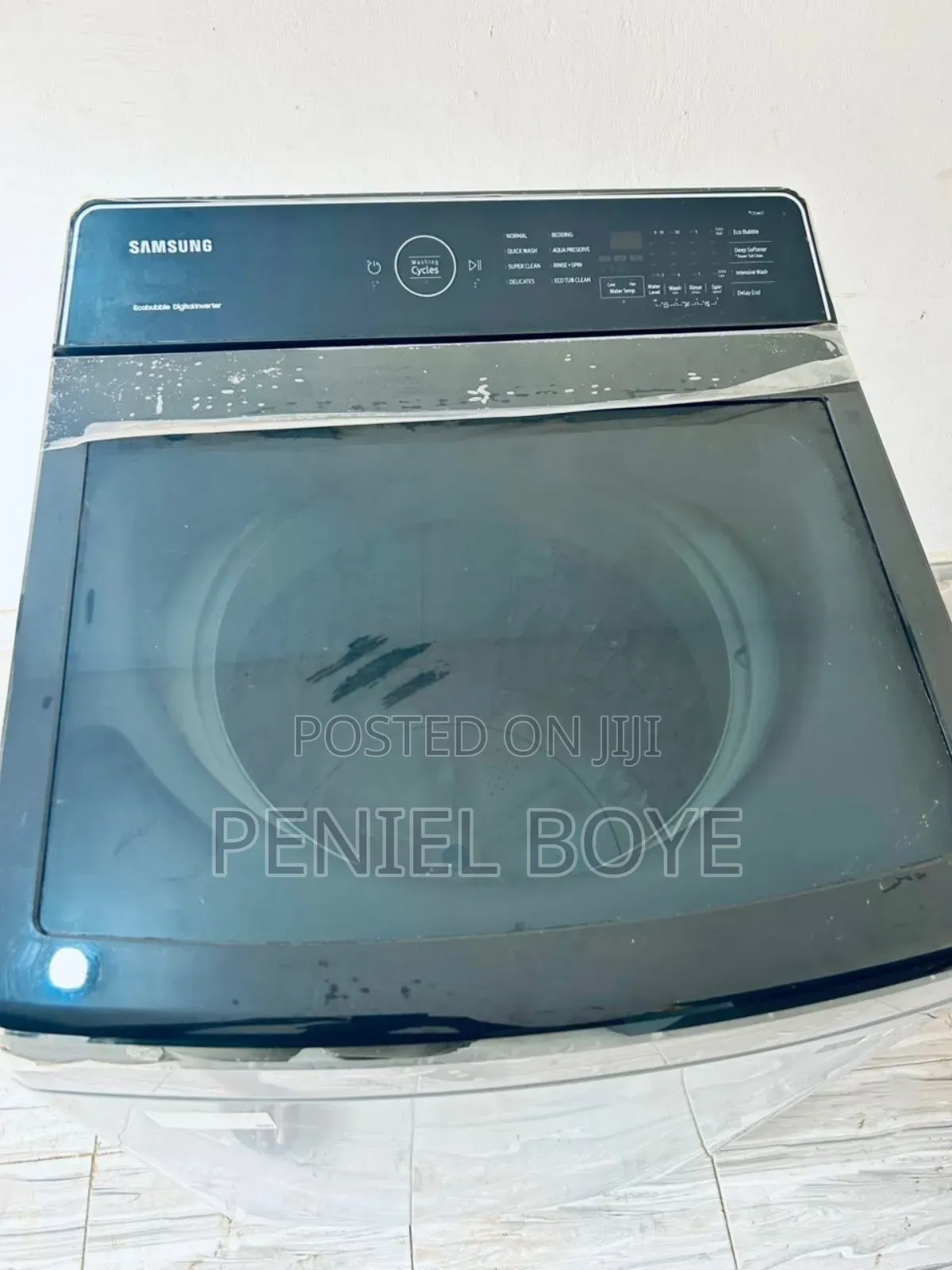 Samsung Top-Load Washer With Ecobubble + Digital Inverter 11kg