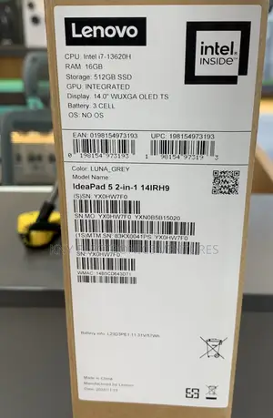 New Lenovo IdeaPad 5 Slim 13th Gen i7 16GB Intel Core i7 SSD 512GB