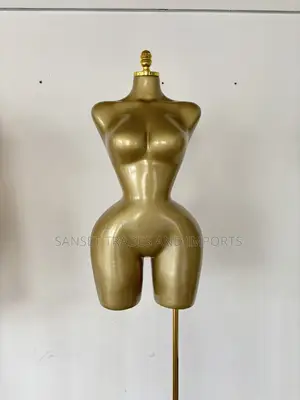 Gold Fiber Glass Mannequin