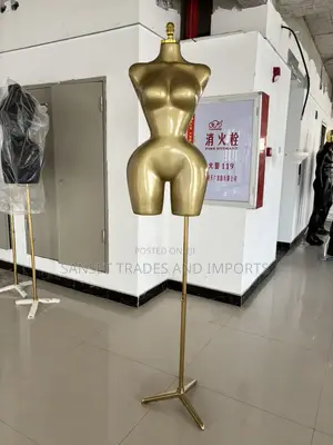 Gold Fiber Glass Mannequin
