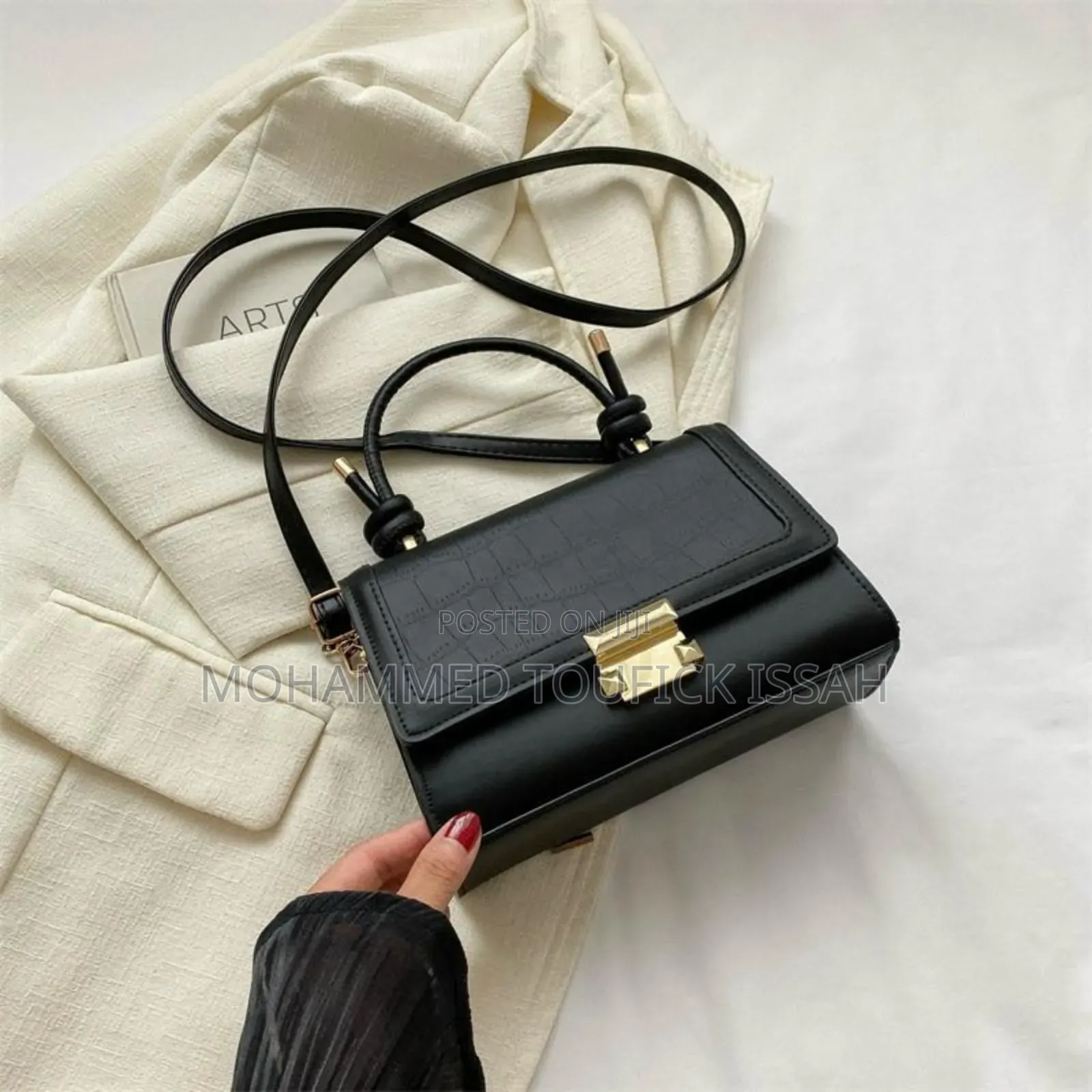 Fashionable Simple Small Square Women's Casual Shoulder Retro Bag
