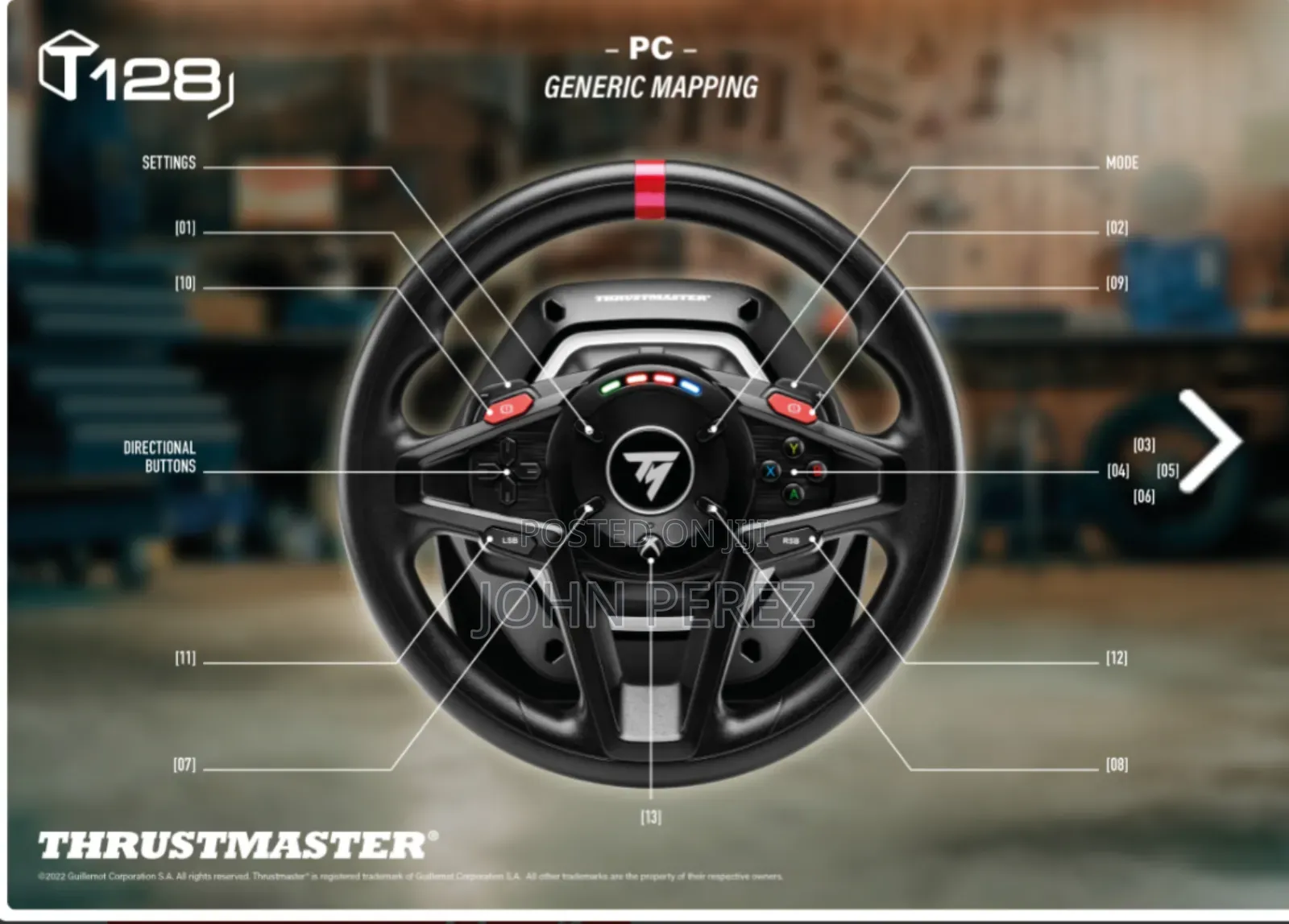 Thrustmaster T128 Simulation Wheel