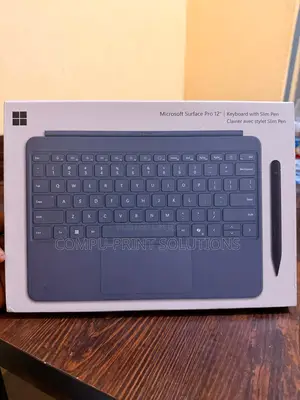 Microsoft 12" Surface Pro Keyboard Cover With Slim Pen 2