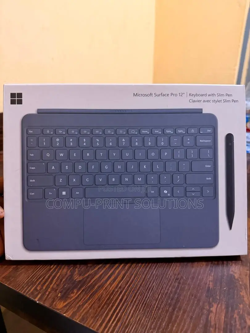 Microsoft 12" Surface Pro Keyboard Cover With Slim Pen 2