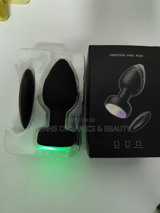 rgb anal plug Vibrating Butt Plug Silicone Anal Trainer - Purple - Romantic Depot main image 0
