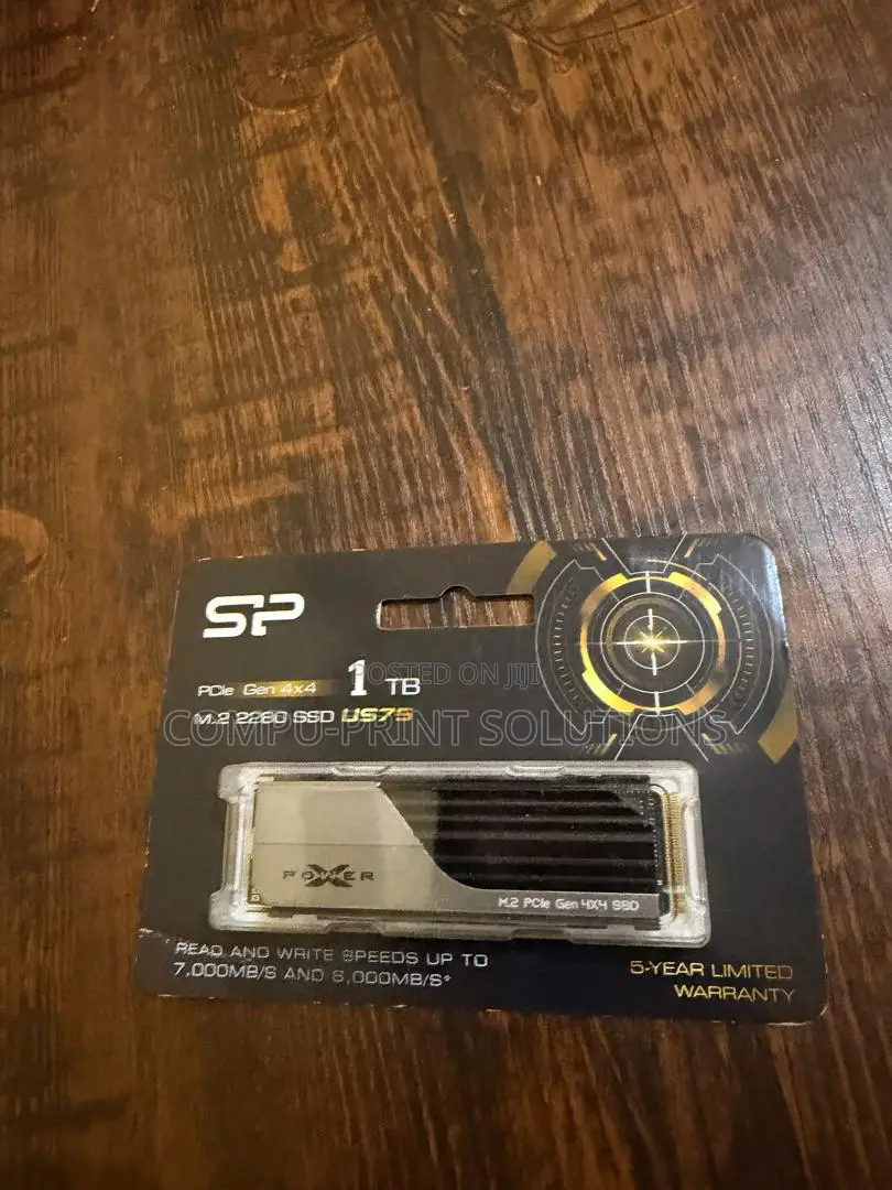 Silicon Power 1tb Us75 M.2 Internal Ssd W/Heatsink For Ps5 And Pc