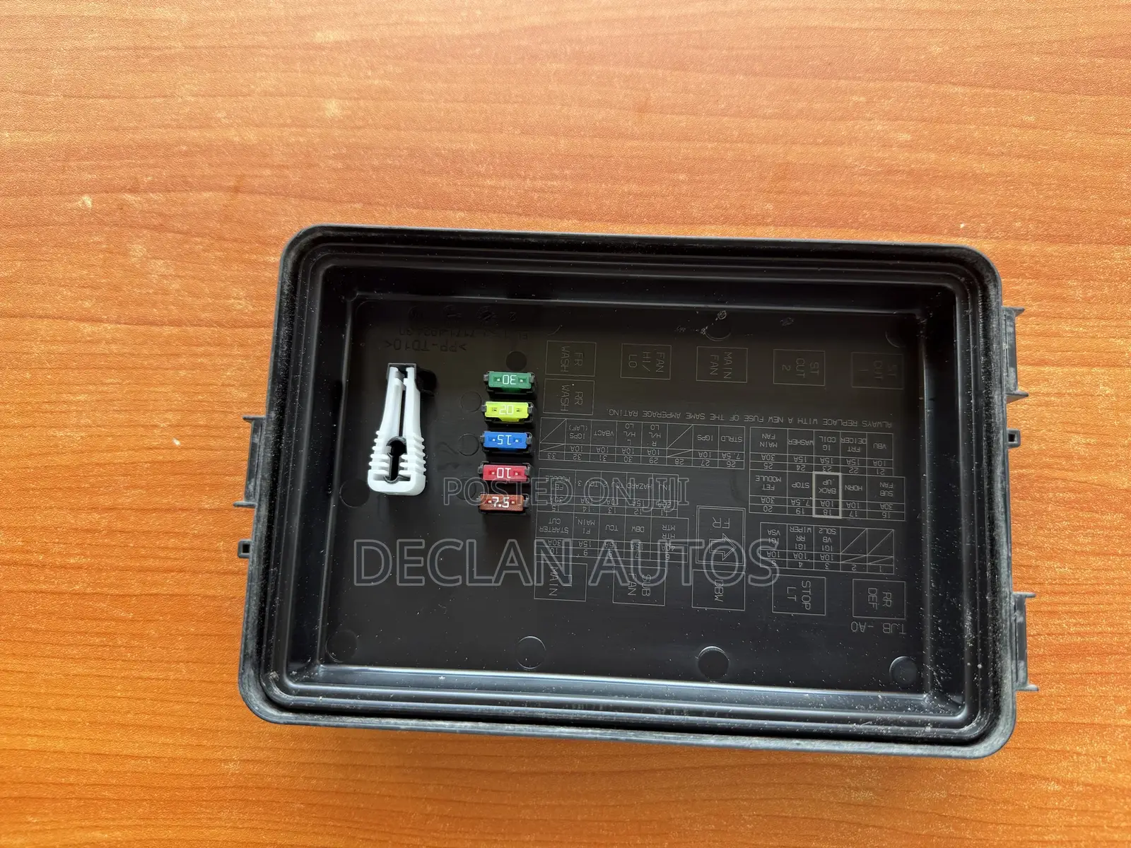 2019 Acura RDX Fuse Box Cover