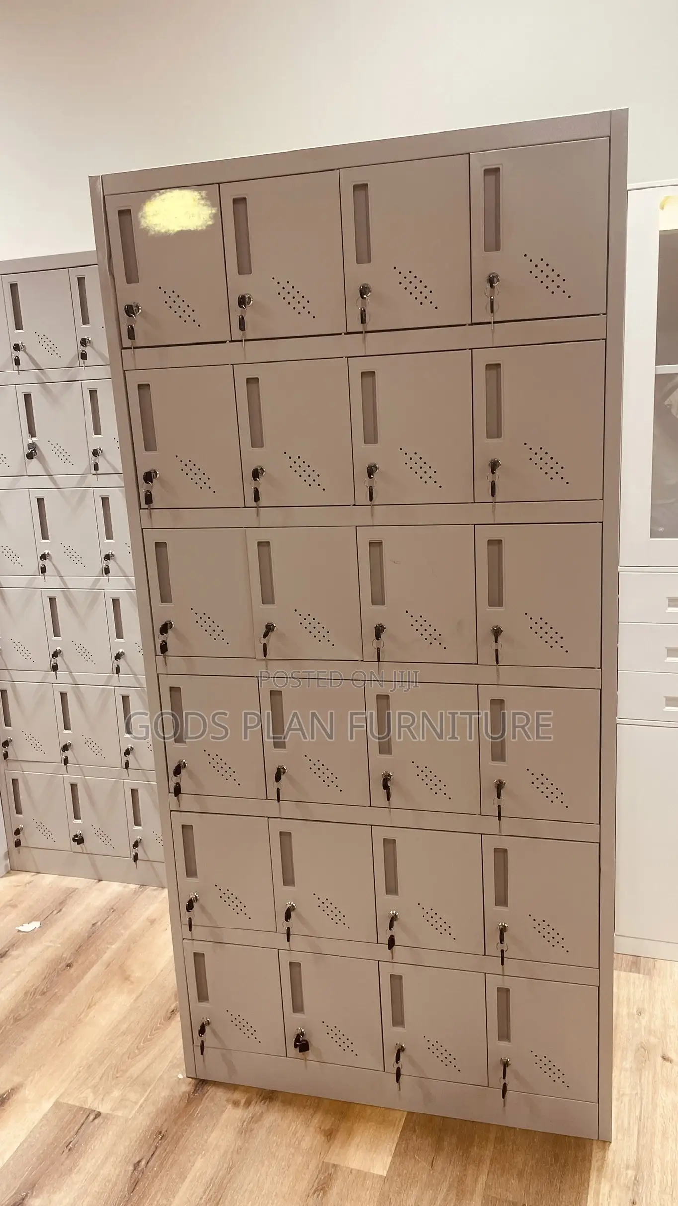 24 Lockers Office Cabinet