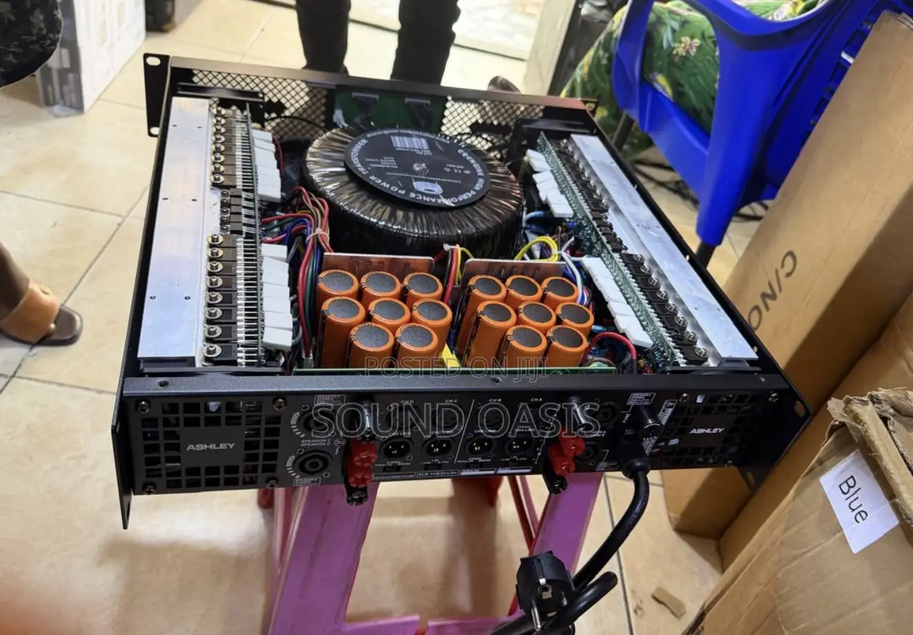 Ashley Hmd48 Professional Power Amplifier(4 Channels)