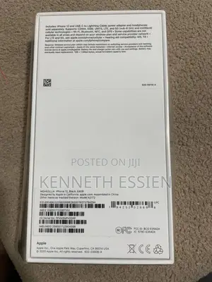 New Apple iPhone 12 64 GB Black