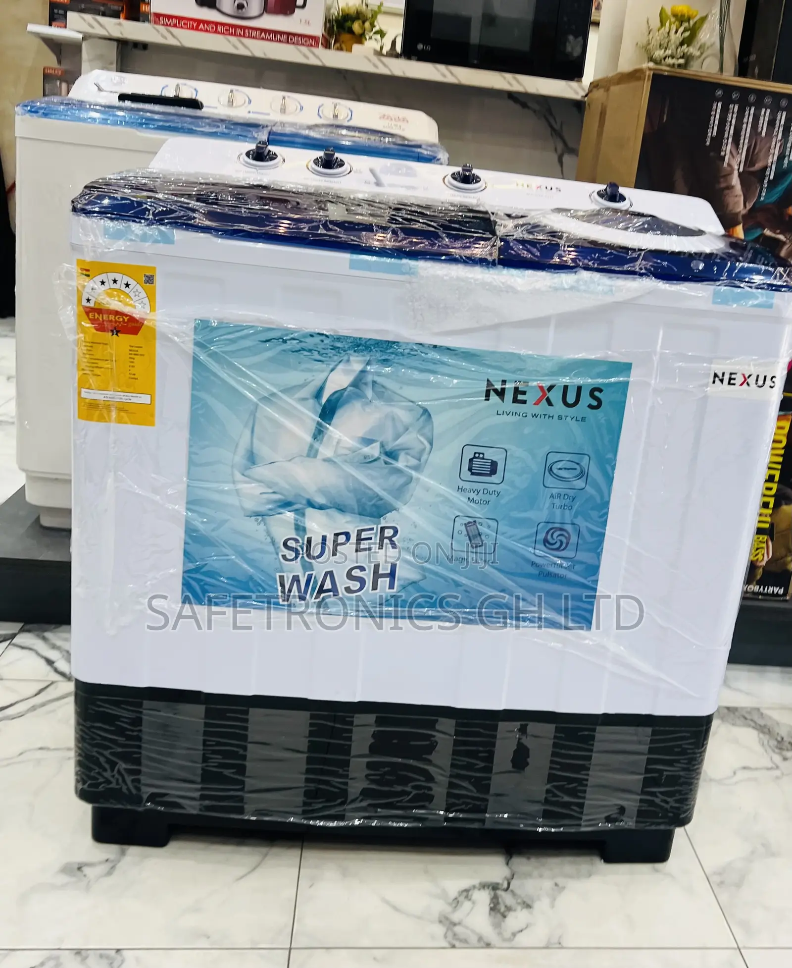 Shop Exclusive 15kg Topload Semiautomatic Nexus Washingmachine