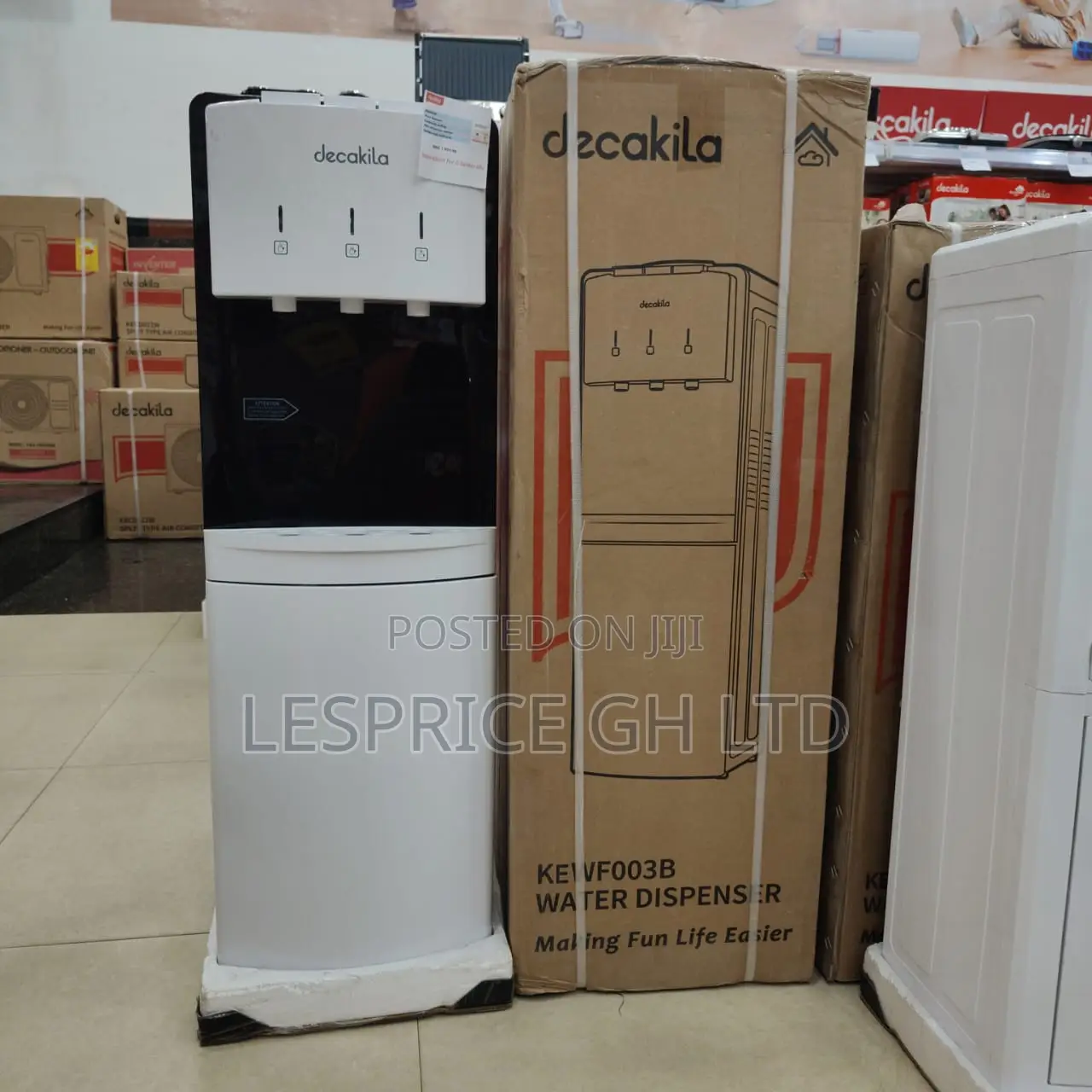 Get the Deal of the Moment on Our Sleek Water Dispenser From Decakila