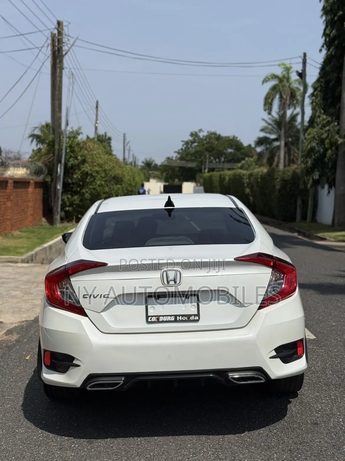 Honda Civic EX Sedan 2018 White