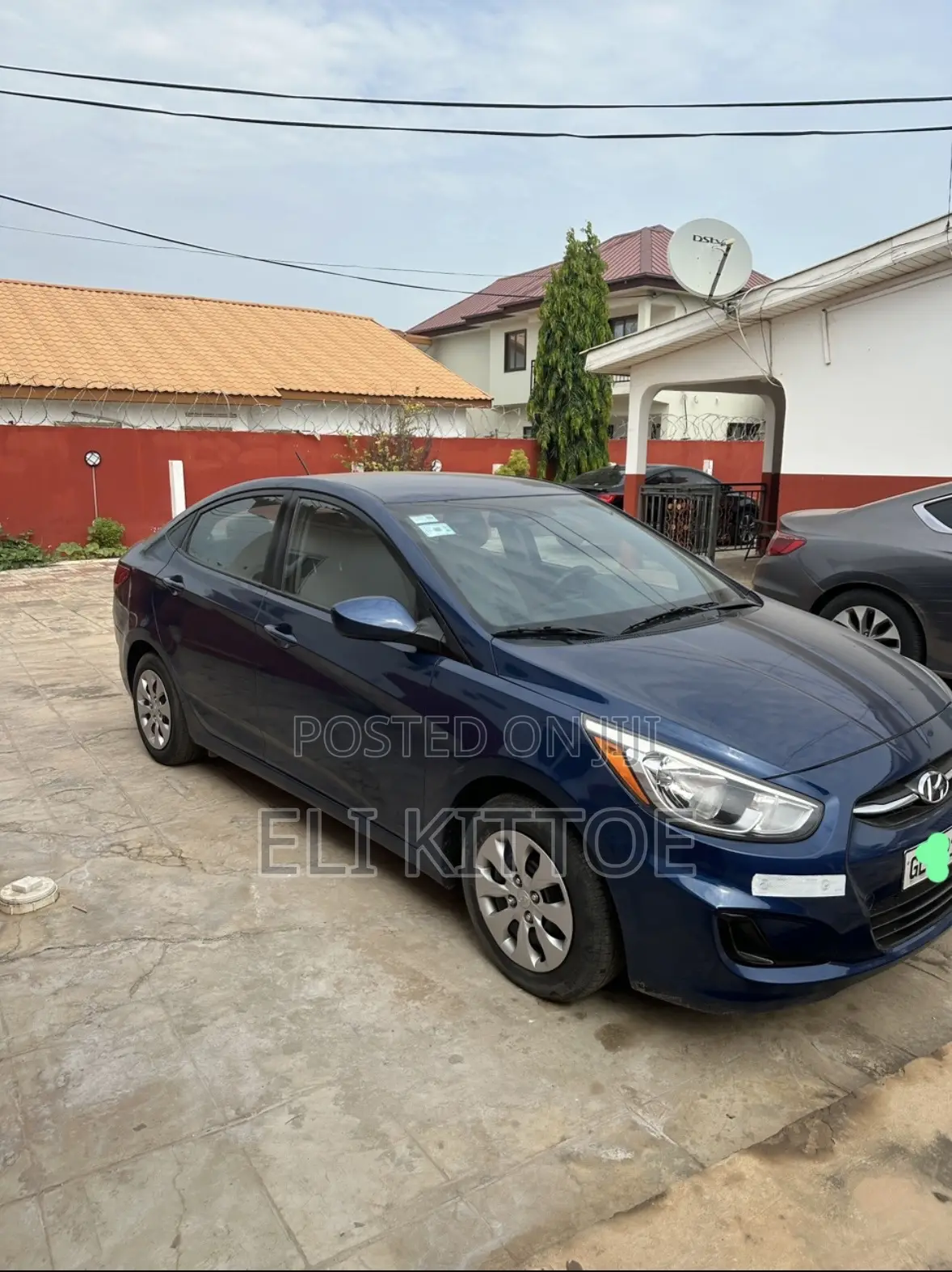 Hyundai Accent GLS 4dr Sedan (1.6L 4cyl 6A) 2015 Blue
