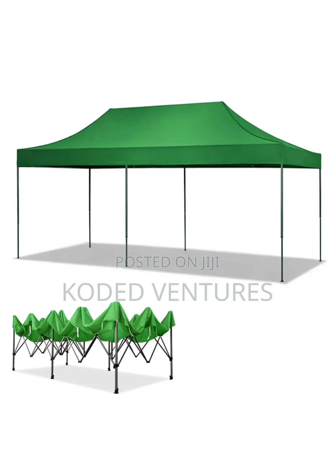 Portable Folding Iron Canopy Tent