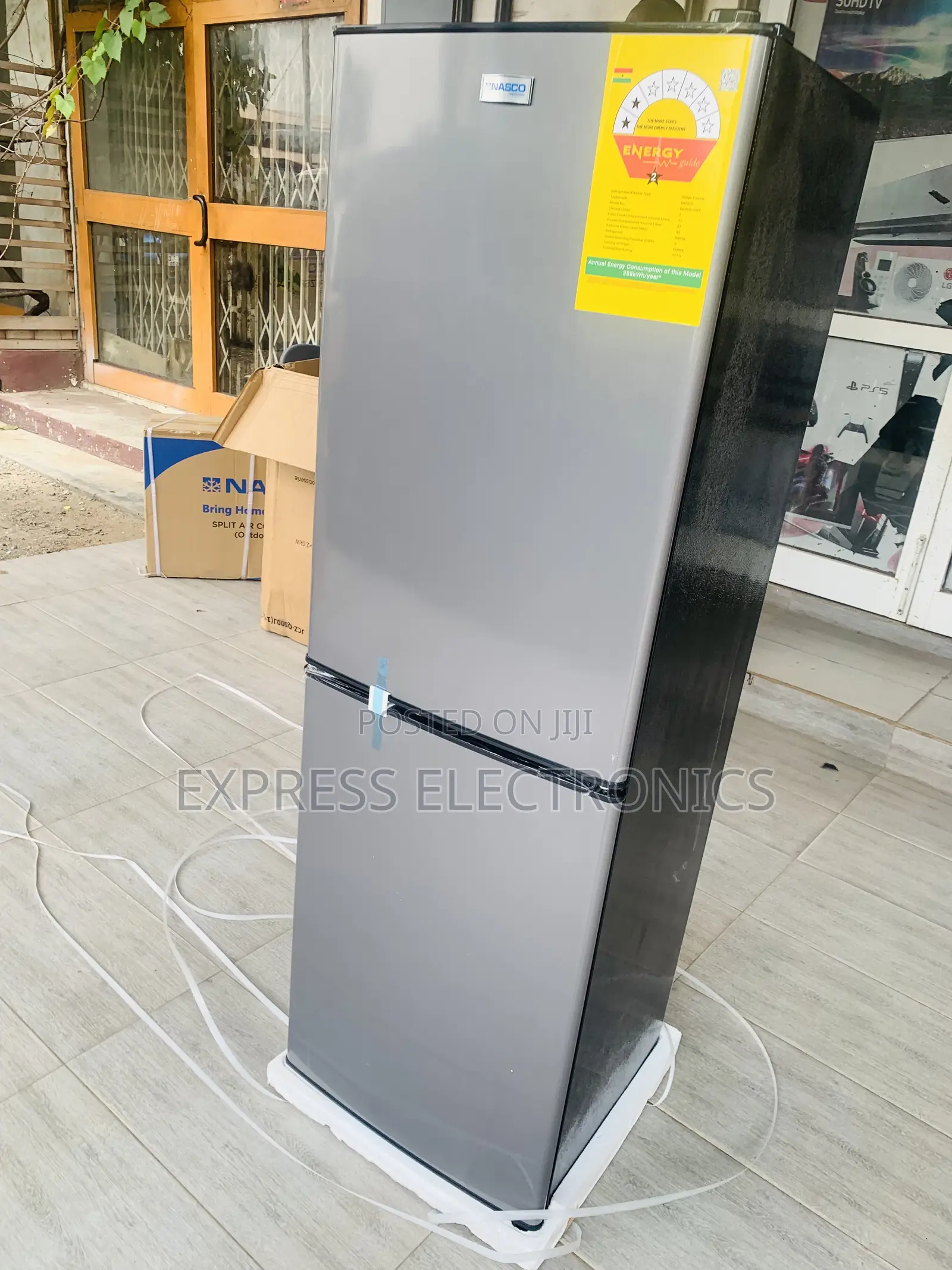 Get a New Double Door Fridge Nasco Grey Nasd2-20fl