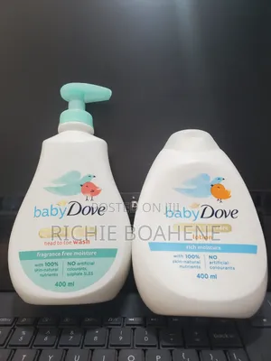 Baby Dove Lotion and Bath Soap