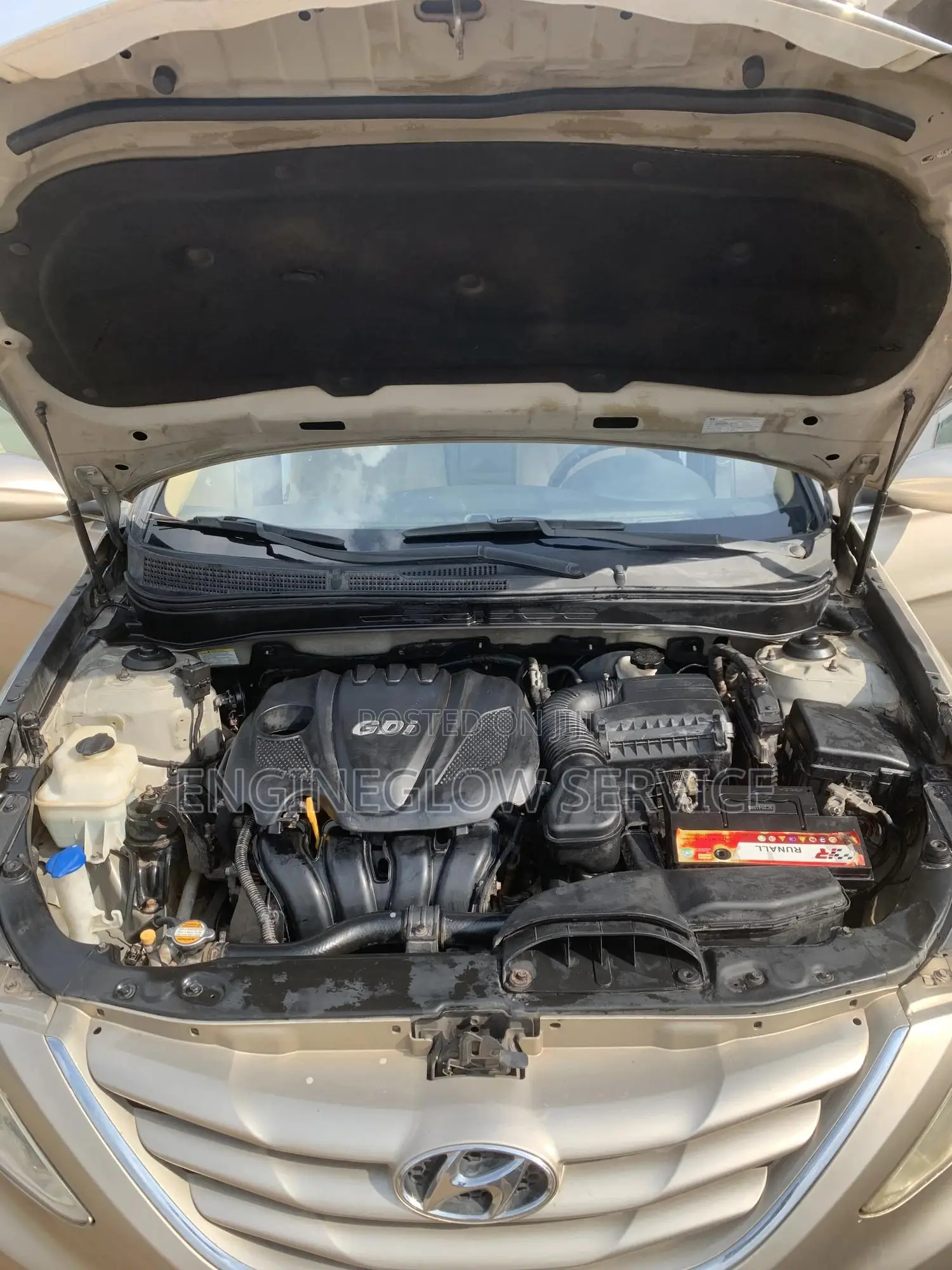 We Was Car Engine to Look Clean, No Damage and Also Detailing Service