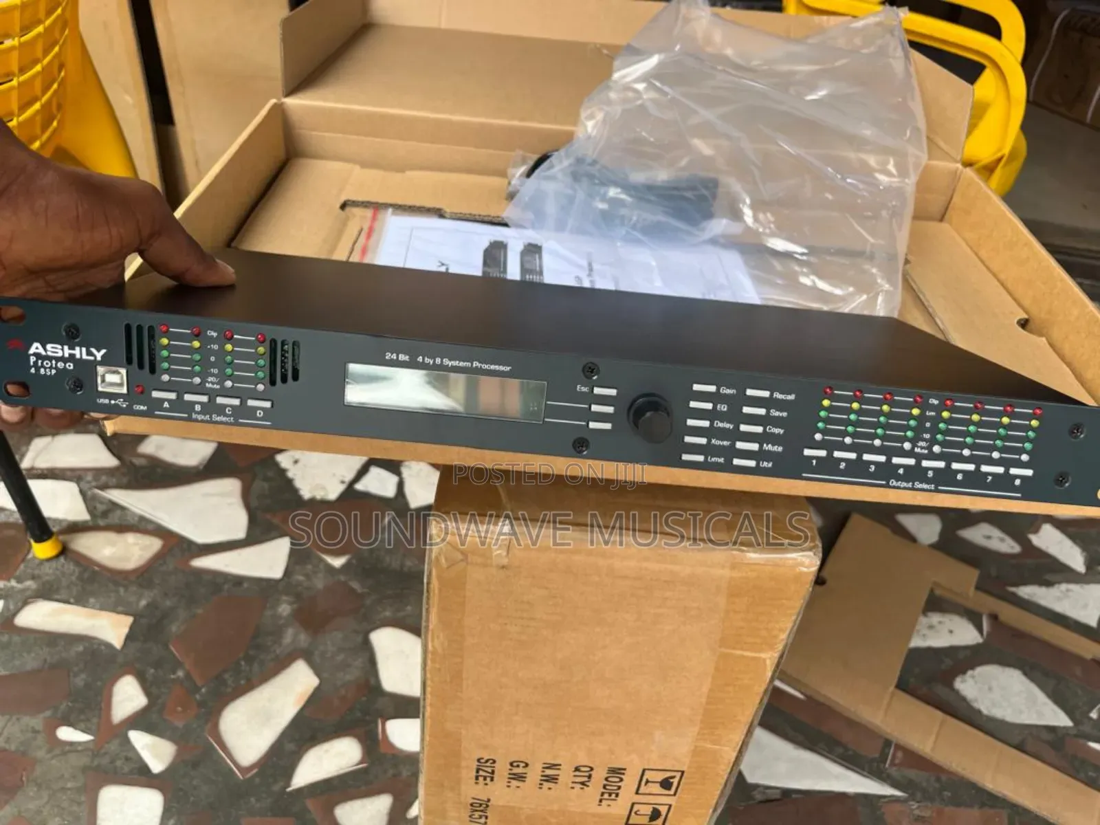 Ashly Drive Rack Available