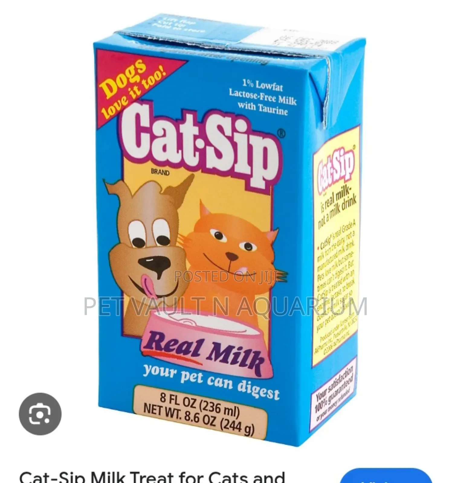 Real Milk Sip for Kitten and Cat