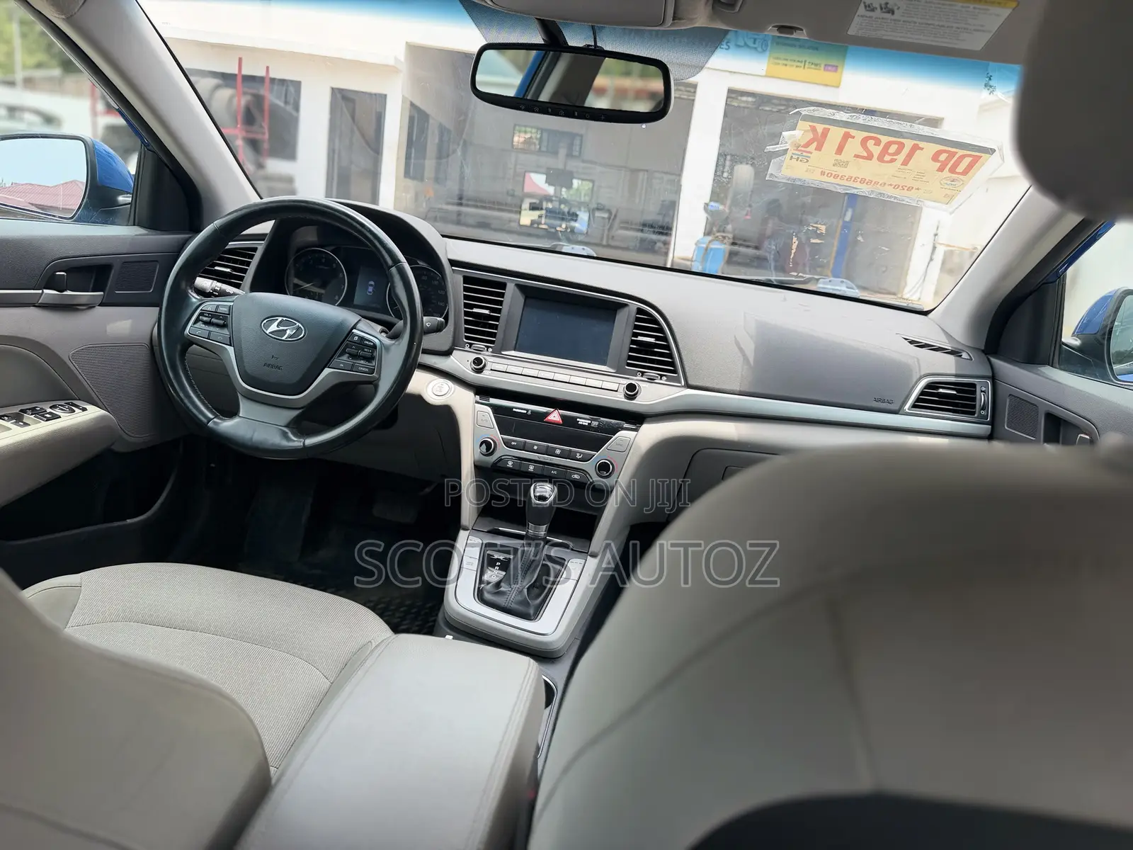Hyundai Elantra 2017 Blue