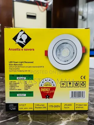 Led Down Recessed Light 1w - 12w