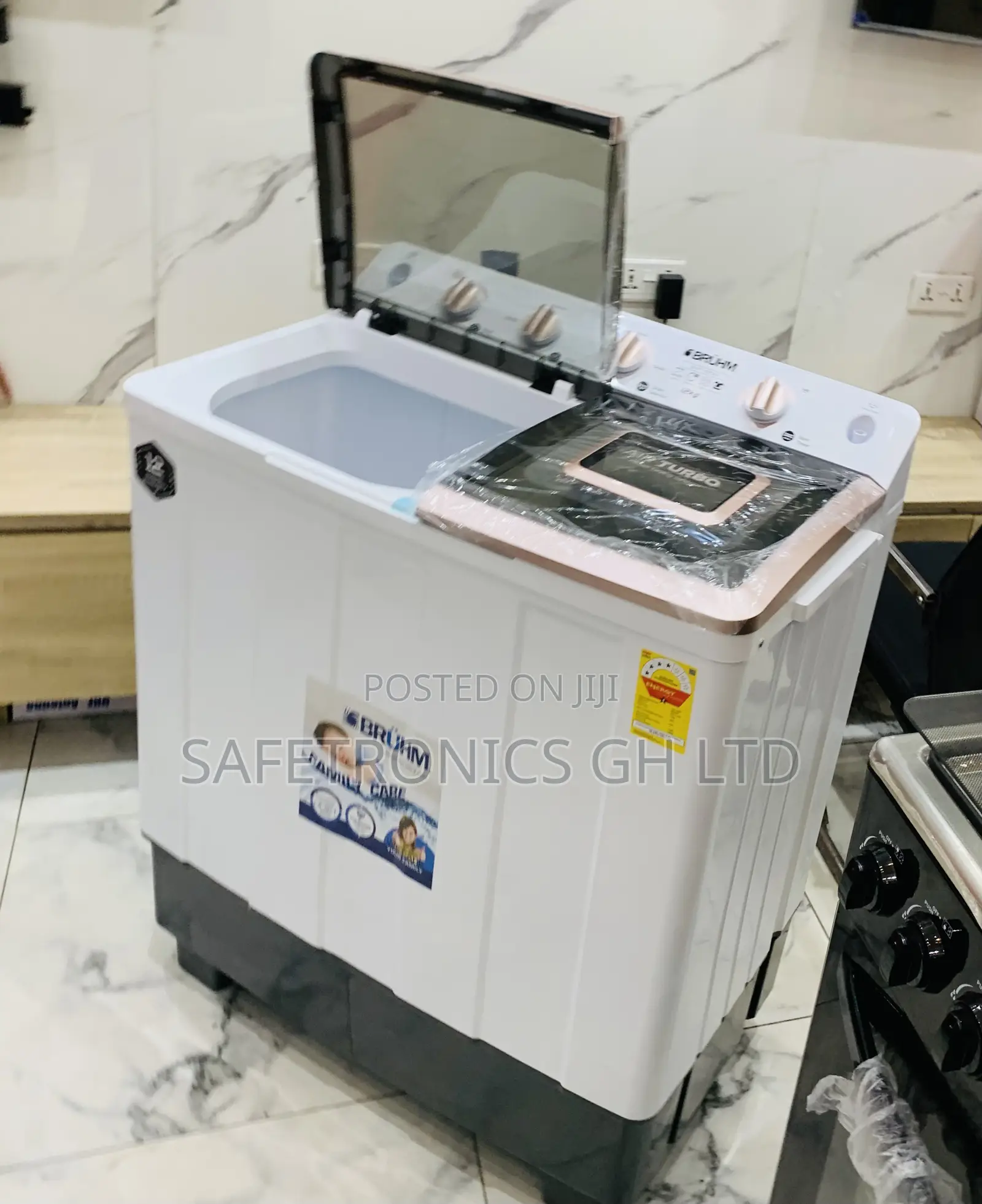 Shop Premium 12kg Topload Semiautomatic Bruhm Washingmachine