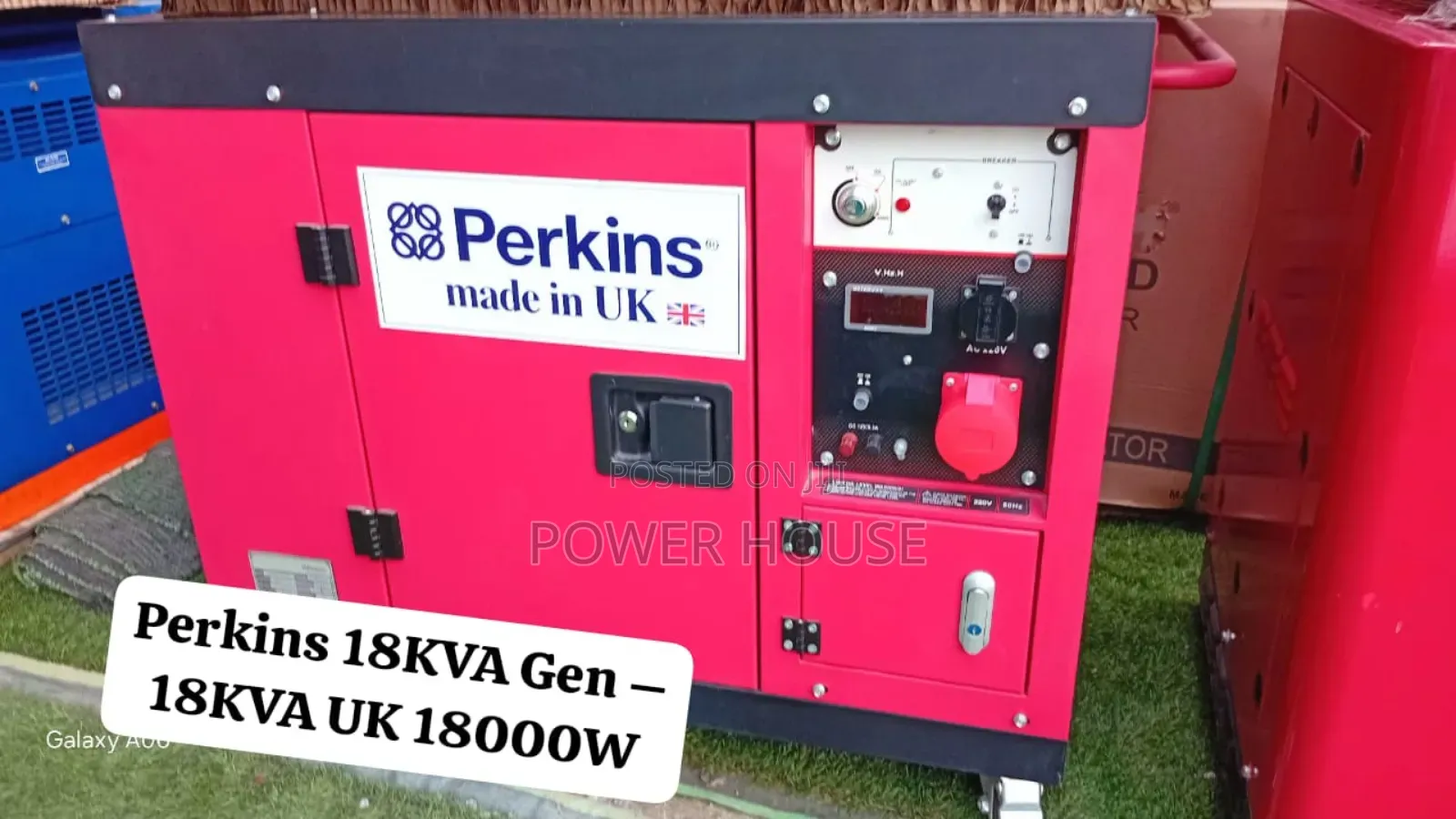 Reliable Power Perkins 18kva Three Phase Diesel Generator Uk 18000w