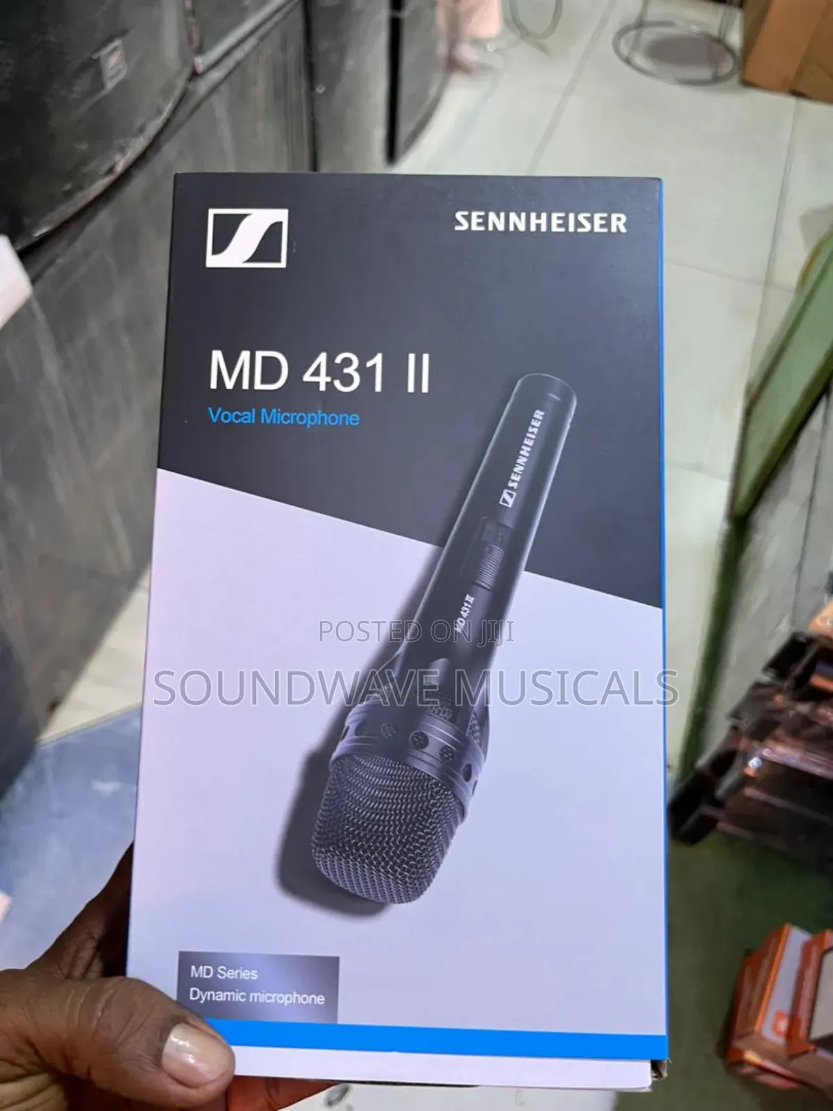 Md 431 Ii Corded Mic