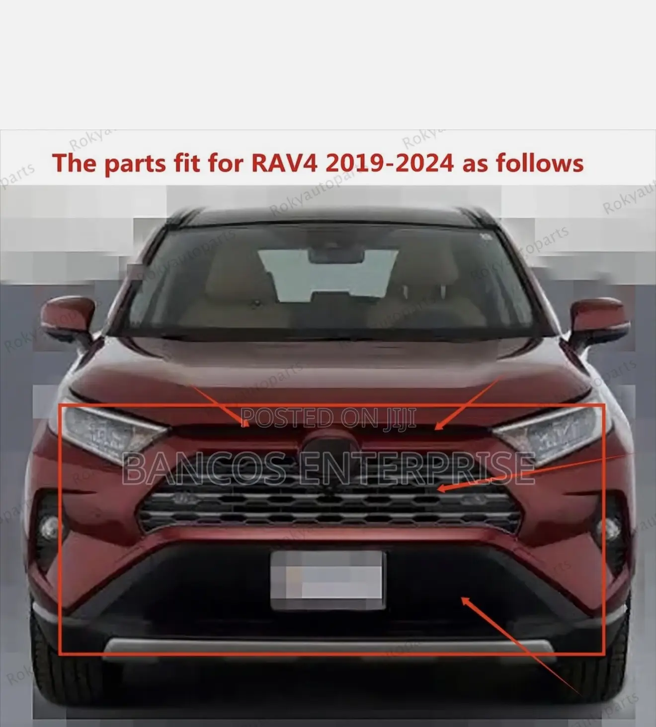 Toyota Rav4 Grilles 2019-2024