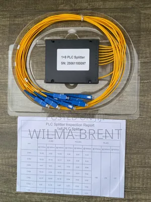 Fiber/Fibre Optic Plc Splitter Sc/Upc