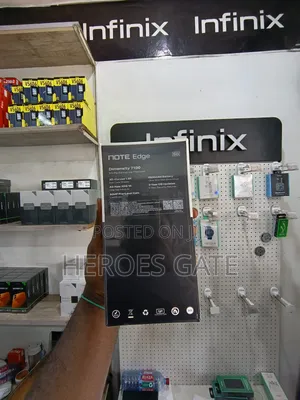 New Infinix Note Edge 256 GB Black