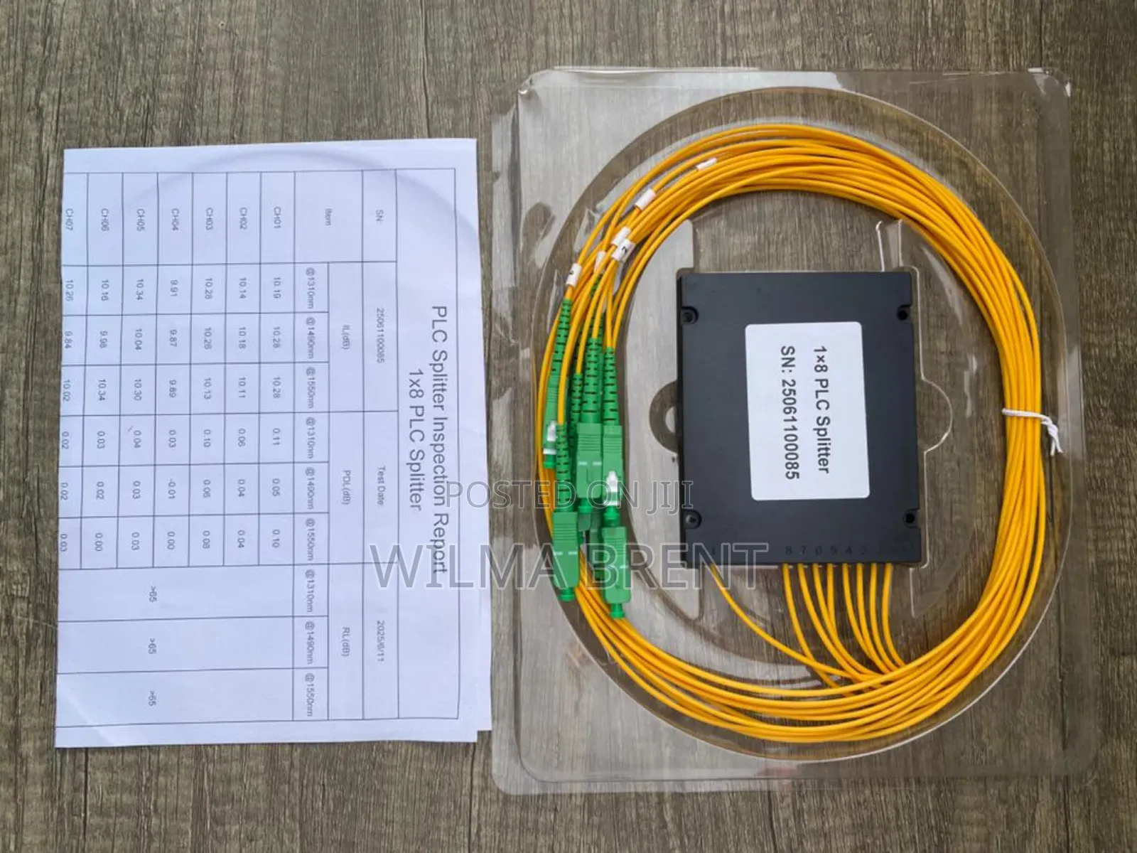 Fibre/Fiber Optic Plc Splitter Sc/Apc