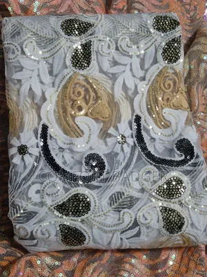Beautiful Mesh Lace With Floral Design