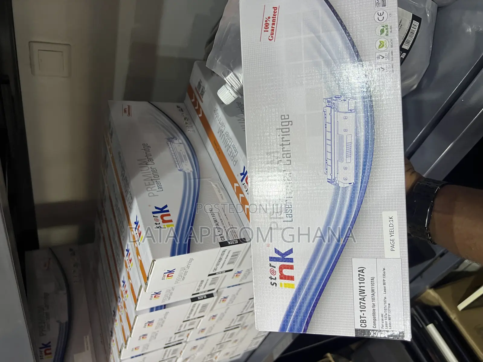 StarInk Toner C-107a(w1107a)/-Bk