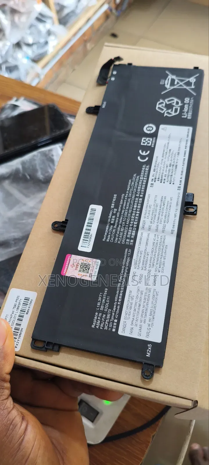 L18m3p71 for Lenovo Thinkpad T590 T15 (Gen 1 2)