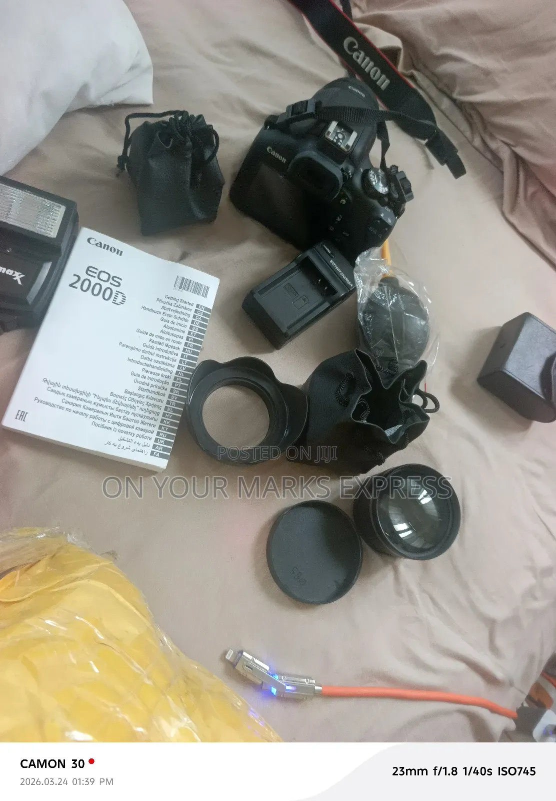 Canon Eos 2000d Camera