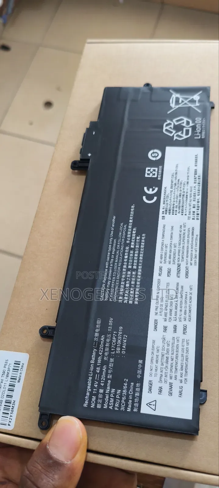 L17c6p71 for Lenovo Thinkpad X280 A285