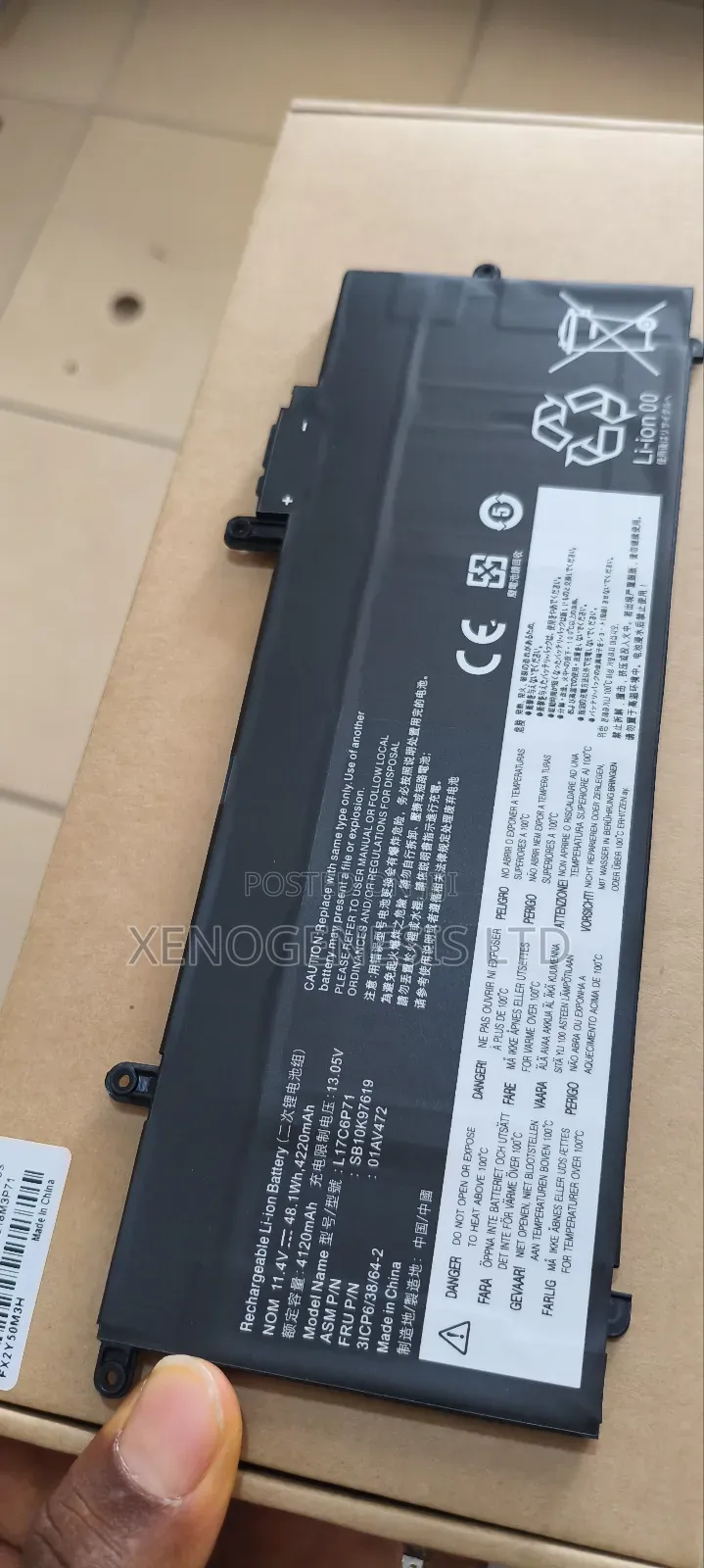 L17c6p71 for Lenovo Thinkpad X280 A285